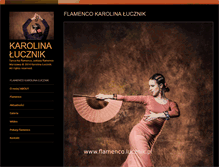 Tablet Screenshot of flamenco.lucznik.pl