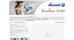 Desktop Screenshot of karolina.lucznik.info