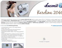 Tablet Screenshot of karolina.lucznik.info